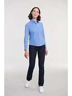 Russell Athletic 924F Popelínová blúzka s dlhými rukávmi 11.924F corporate blue