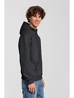 Fruit of the Loom Iconic Premium Hooded Sweat Mikina s kapucňou z hrubej bavlny 16.2284 light graphite Fruit of the Loom Iconic Premium Hooded Sweat Mikina s kapucňou z hrubej bavlny 16.2284 light graphite