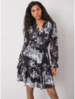 Šaty TW SK BI 1029.76 sivé čierne