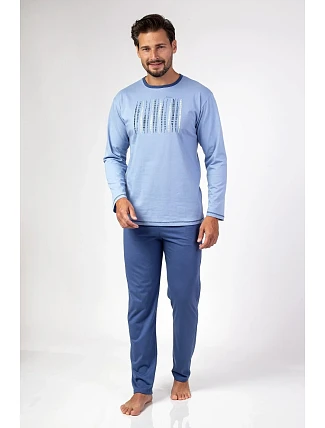 Regina 472/24 long/r 2XL-3XL Z24/25 pánske pyžamo Regina 472/24 long/r 2XL-3XL Z24/25 pánske pyžamo