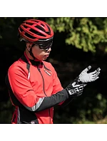Zateplené cyklistické rukavice Rockbros, dlhé, veľkosť: XXL - čierno-šedé Zateplené cyklistické rukavice Rockbros, dlhé, veľkosť: XXL - čierno-šedé