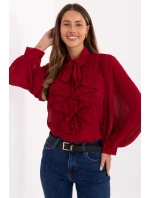 Košeľa s dlhým rukávom model 220301 Taliansko Moda