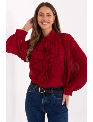 Košeľa s dlhým rukávom model 220301 Taliansko Moda