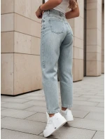 Dámske džínsové nohavice so širokými nohavicami WIDENO modré FashionStreet UY2492