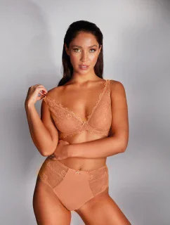 Podprsenka s marhuľovou ilúziou BM-50-BS-105-MOR-S17 - Bella Misteria