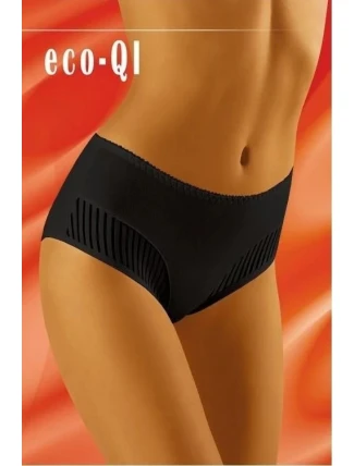 Dámske nohavičky eco-QI Black - Wolbar Dámske nohavičky eco-QI Black - Wolbar