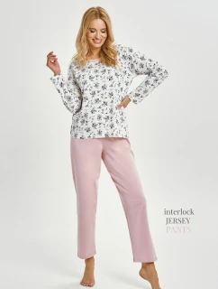 3451 DÁMSKE DLHÉ PYŽAMO MARTINA M-XL