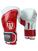 RPU-FOLK 12 oz biele a červené boxerské rukavice