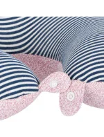 Cestovná opierka hlavy 2v1 vankúš-maska CUDDLY - Spokey