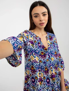 Dámske šaty D73771M30214H fialové - FPrice