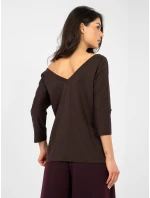Blúzka RV BZ A1189.24 tmavohnedá