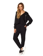 Súprava pre Francúzsku riviéru SAL-PY-1163.III Čierna bavlna - Rossli