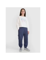 Dievčenská mikina bez kapucne 4F 4FJWSS25TSWSF1483-11S