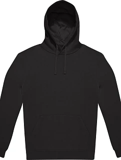 B&C ID.223 Hoodie Unisex mikina s kapucňou 01.I223 čierna