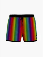 Pánske kúpacie kraťasy - KM00749 0JG - dúhové - Calvin Klein