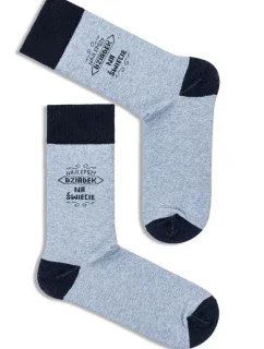 Pánske ponožky Najlepší dedko na svete 0125.004