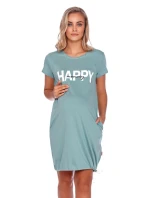 Dámske tehotenské tričko 9504 zelené - Doctornap