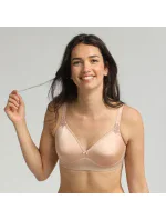 Dámska podprsenka bez kostíc PLAYTEX ESSENTIAL SUPPORT SOFT CUP BRA - PLAYTEX - telová