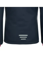 Trollkids Dievčenská bunda s kapucňou Hallingdal Navy blue/pink (223-114)