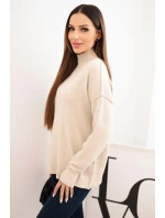 Dámsky sveter Freestyle 35209 Beige - K-Fashion