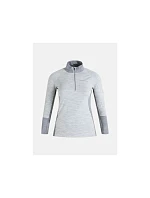 Peak Performance W Magic Half Zip Thermal T-Shirt Grey