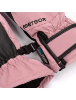 Zimné rukavice Meteor Hazy XS ružová/čierna