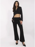 Nohavice DHJ SP 20518.12 black