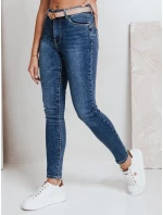 Dámske modré push up džínsy FashionStreet UY2797 Dámske modré push up džínsy FashionStreet UY2797