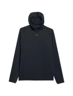 Pánska termo mikina s kapucňou 4F M100 deep black 4FWAW25UBRUM100 20S pánska