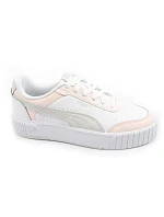 Dámske športové topánky Puma, tenisky Carina Mia, kožené, biele Dámske športové topánky Puma, tenisky Carina Mia, kožené, biele