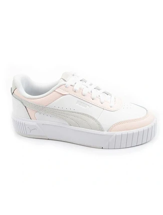 Dámske športové topánky Puma, tenisky Carina Mia, kožené, biele Dámske športové topánky Puma, tenisky Carina Mia, kožené, biele