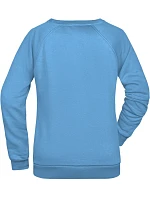 Daiber JN 793 Dámska mikina s raglánovými rukávmi 02.0793 sky blue
