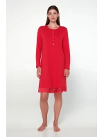 Vamp - Bavlnená nočná košeľa s gombíkmi 21935 - Vamp