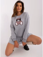 Mikina EM BL HS 21 538.31P sivá