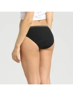 Dámske nohavičky MENSTRUAL Midislip Black - BELLINDA DIM