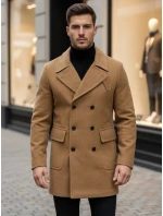FashionStreet CX0362 pánsky ťaví zimný kabát