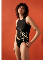 Dámske nohavičky Flex Smart Highleg Brazilian EX - BLACK - čierna 0004 - TRIUMPH Dámske nohavičky Flex Smart Highleg Brazilian EX - BLACK - čierna 0004 - TRIUMPH