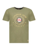 Canadian Peak JIGEREAK KAKI RM Pánske tričko 254 (RBMSZ1228H/CP-KAKI)