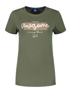 Rogelli dámske tričko GRAPHIC green L