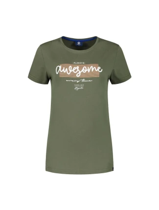 Rogelli dámske tričko GRAPHIC green L