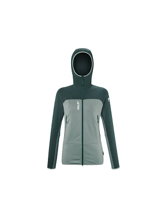 Bunda MILLET FUSION GRID HOODIE W, zelená Bunda MILLET FUSION GRID HOODIE W, zelená