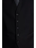 NEOBLU Max Men Pánska vesta 24.3166 deep black