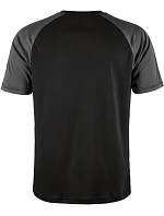 Craft Teamwear Squad Go Contrast Jersey M Pánske kontrastné športové tričko 82.2725 čierna/žulová Craft Teamwear Squad Go Contrast Jersey M Pánske kontrastné športové tričko 82.2725 čierna/žulová