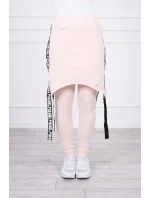 Nohavice/oblek s nápisom selfie powder pink Nohavice/oblek s nápisom selfie powder pink