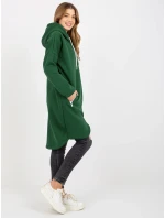 Mikina RV BL 4742.20P tmavo zelená