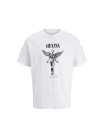 Jack&Jones Nirvana JPRBLUNIRVANA SS TEE 12287521 BRIGHT WHITE