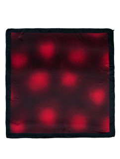 Šál Art Of Polo Sz20973-2 Black/Dark Red