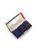 Pánske ponožky 3 pack Premium 3 pack Christmas blue - CORNETTE