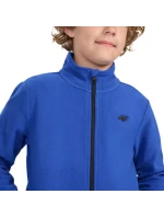 Chlapčenský fleece 4F M413 cobalt 4FJWAW25TFLEM413 36S