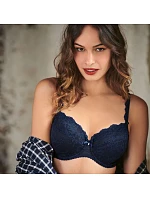Podprsenka s kosticami Bobette 5288 navy blue - RosaFaia Podprsenka s kosticami Bobette 5288 navy blue - RosaFaia